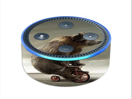 Bear Riding Tricycle Amazon Echo Dot 2nd Gen Skin Discount