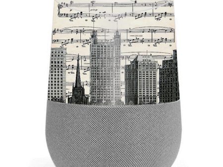 New York City Music Notes Google Home Skin on Sale