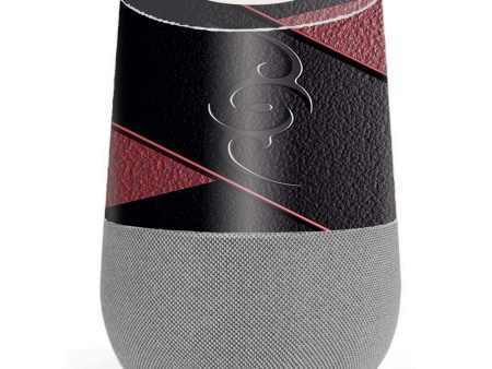 Black Red Leather Hindu Om Like Symbol Google Home Skin Discount