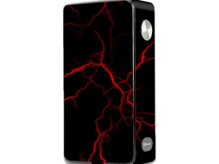 Red Lightning Bolts Electric Laisimo L3 Touch Screen Skin on Sale