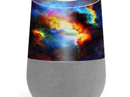 Space Gas Nebula Colorful Galaxy Google Home Skin Cheap