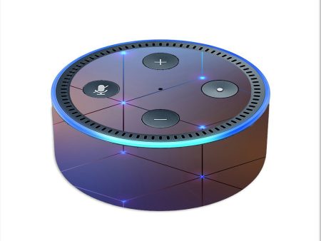 Vector Weird Digital Glass Amazon Echo Dot 2nd Gen Skin For Sale