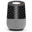 Black Grey Carbon Fiber Weave Google Home Skin For Sale