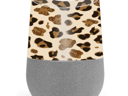 Brown Leopard Skin Pattern Google Home Skin For Discount