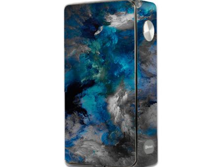 Blue Grey Painted Clouds Watercolor Laisimo L3 Touch Screen Skin For Sale