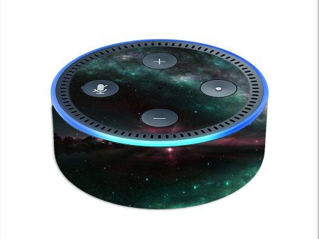 Galaxy Planet Shine Moon Amazon Echo Dot 2nd Gen Skin For Cheap