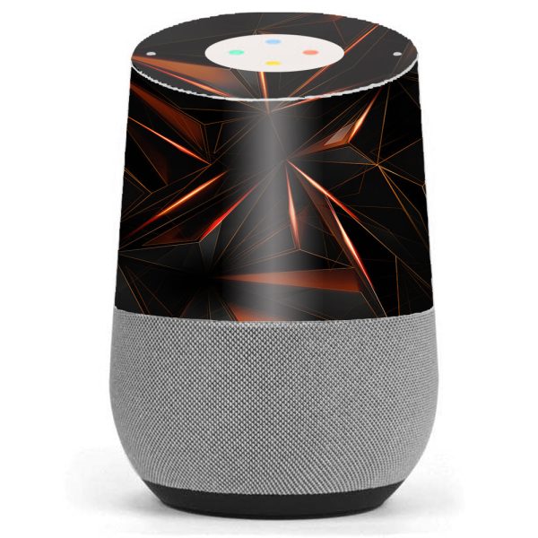 Sharp Glass Like Crystal Abstract Google Home Skin Online