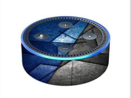 Abstract Panels Metal Amazon Echo Dot 2nd Gen Skin Cheap