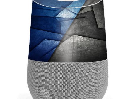 Abstract Panels Metal Google Home Skin For Discount