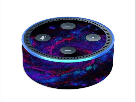 Galaxy Wormhole Space Amazon Echo Dot 2nd Gen Skin Discount