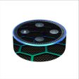 Metal Grid Futuristic Panel Amazon Echo Dot 2nd Gen Skin Online Hot Sale