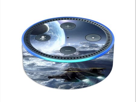 Galactic Spaceship Star Ship Amazon Echo Dot 2nd Gen Skin Supply