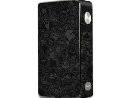 Black Sticker Slap Design Laisimo L3 Touch Screen Skin Supply