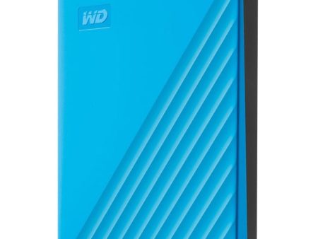 WD My Passport WDBPKJ0040BBL-WESN 4 TB Portable Hard Drive - External - Blue For Cheap