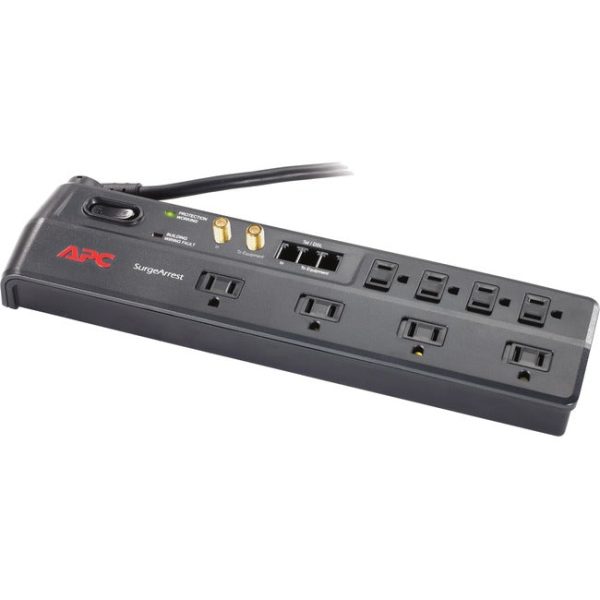 APC SurgeArrest Home Office 8-Outlets Surge Suppressor For Cheap