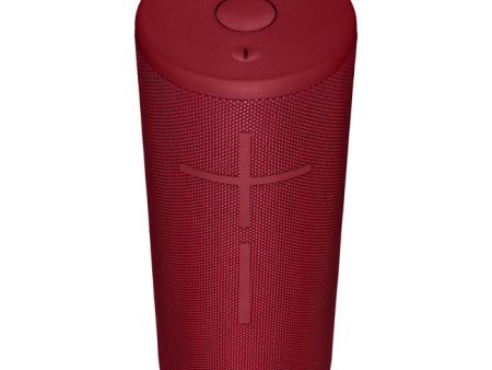 Ultimate Ears BOOM 3 Portable Bluetooth Speaker System - Red Fashion