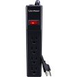 CyberPower CSB404 Essential 4-Outlets Surge Suppressor For Cheap