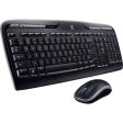 Logitech MK320 2.4 GHz Wireless Desktop Set Hot on Sale