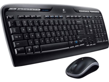 Logitech MK320 2.4 GHz Wireless Desktop Set Hot on Sale