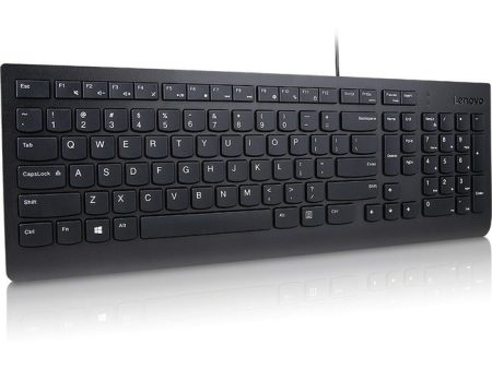 Lenovo Essential Wired Keyboard (Black) - US English 103P Online now