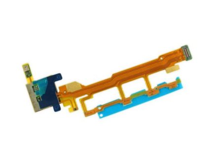 For Sony Xperia Z Replacement Side Button Flex Cable Online now