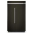 30 Cu. Ft. 48  Built-In Side-by-Side Refrigerator with PrintShield™ Finish on Sale