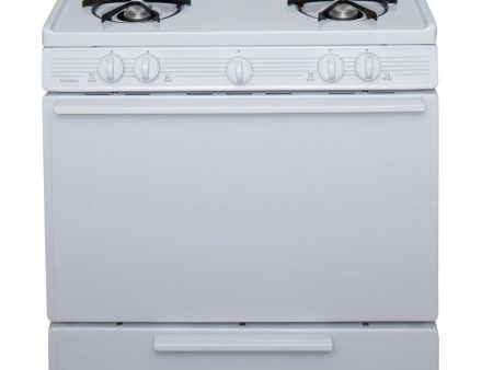 30 in. Freestanding Gas Range in White Online