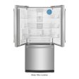 30-Inch Wide French Door Refrigerator with Exterior Water Dispenser- 20 Cu. Ft. on Sale