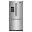 30-Inch Wide French Door Refrigerator with Exterior Water Dispenser- 20 Cu. Ft. on Sale