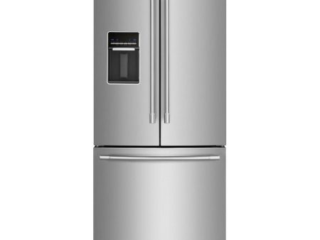 30-Inch Wide French Door Refrigerator with Exterior Water Dispenser- 20 Cu. Ft. on Sale