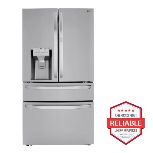 23 cu. ft. Smart Counter-Depth Refrigerator with Craft Ice™ Online