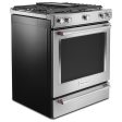 30-Inch 5-Burner Dual Fuel Convection Slide-In Range with Baking Drawer Sale