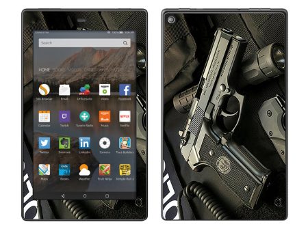 Edc Pistol Flashlight Knife Amazon Fire HD 8 Skin on Sale