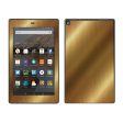 Gold Pattern Shiney Amazon Fire HD 8 Skin on Sale