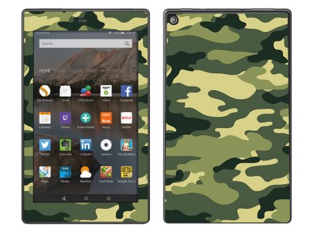 Green Camo Original Camouflage  Amazon Fire HD 8 Skin Sale