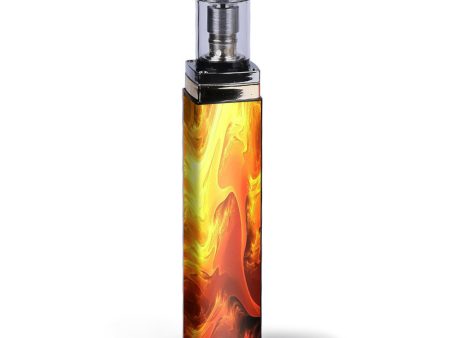 Fire Swirl Abstract Artery Lady Q Skin Online