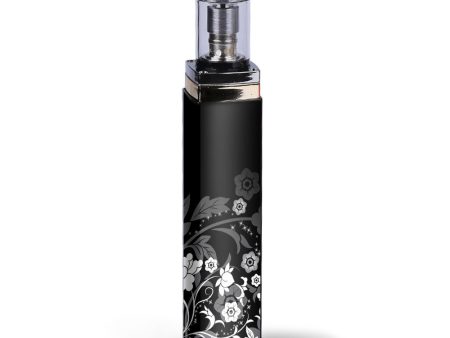 Black Floral Pattern Artery Lady Q Skin on Sale