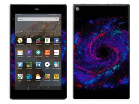 Galaxy Wormhole Space Amazon Fire HD 8 Skin on Sale