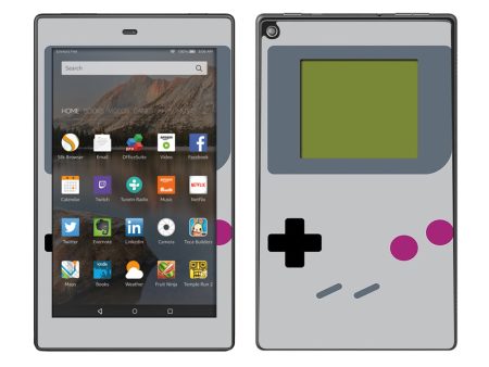 Retro Gamer Handheld Amazon Fire HD 8 Skin Online