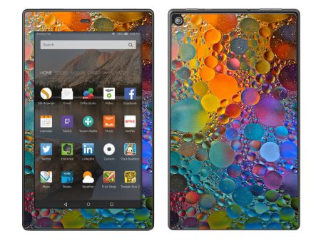 Color Bubbles Splash Drip Amazon Fire HD 8 Skin Online now