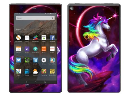 Unicorn Rainbows Space Amazon Fire HD 8 Skin Online Sale