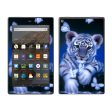 Cute White Tiger Cub Butterflies Amazon Fire HD 8 Skin Fashion